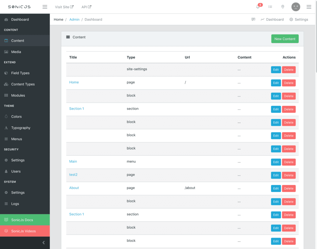 opensource headless cms